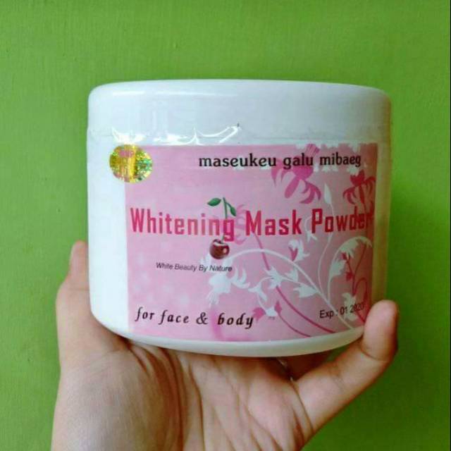 [ORIGINAL] TERMURAH WHITENING MASK POWDER  / WMP / MASKER WHITENING