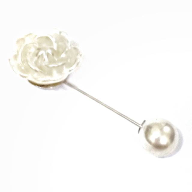 Bros Tusuk Korea Bunga Mutiara Tuspin Hijab Pin Brooch Korean Pearl Rose Flower