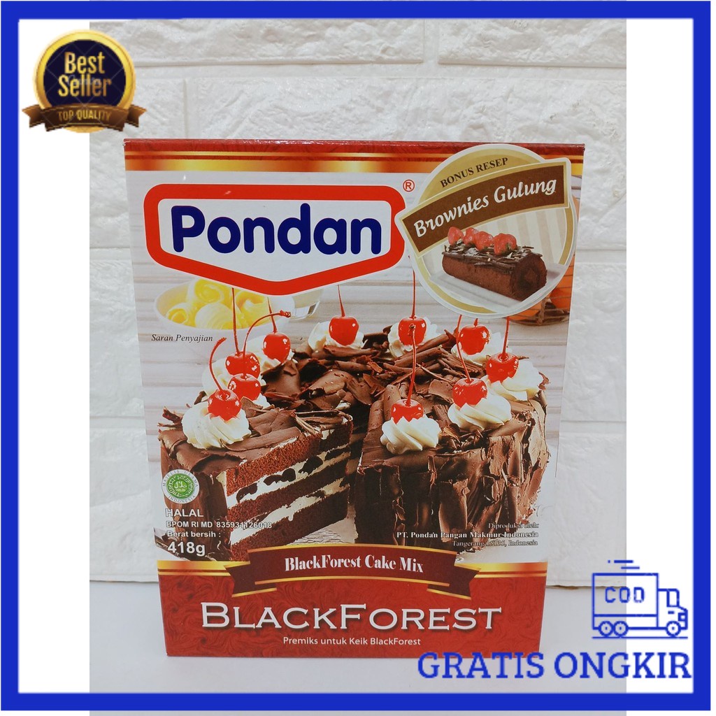 

PONDAN BLACKFOREST 418GR -Terlengkap-Termurah-Berkualitas