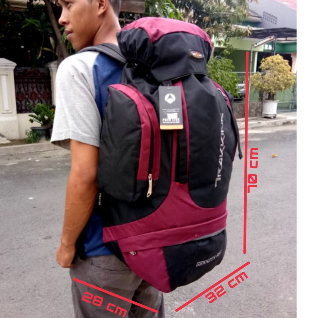 TAS KERIL TAS GUNUNG 60 L TAS MULTIFUNGSI