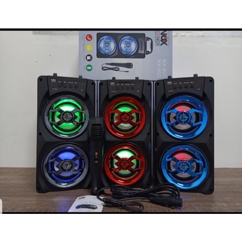 SPEAKER BLUETOOTH KARAOKE  NIXNOX NX-801