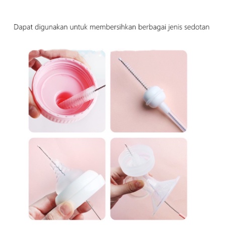 Sikat Pembersih Sedotan Botol Minum Bayi / Stainless Steel Straw Brush / Sikat jerami