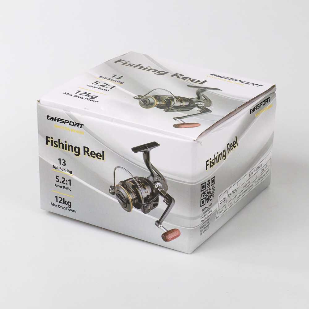 Reel Pancing TaffSPORT GHOTDA Reel Pancing Spinning 5.2:1 Ball Bearing 13 - BK4000