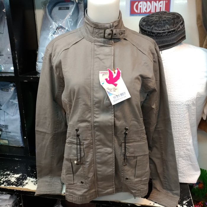 PROMO CARDINAL Original Jaket Wanita Casual Katun GAJAIA107