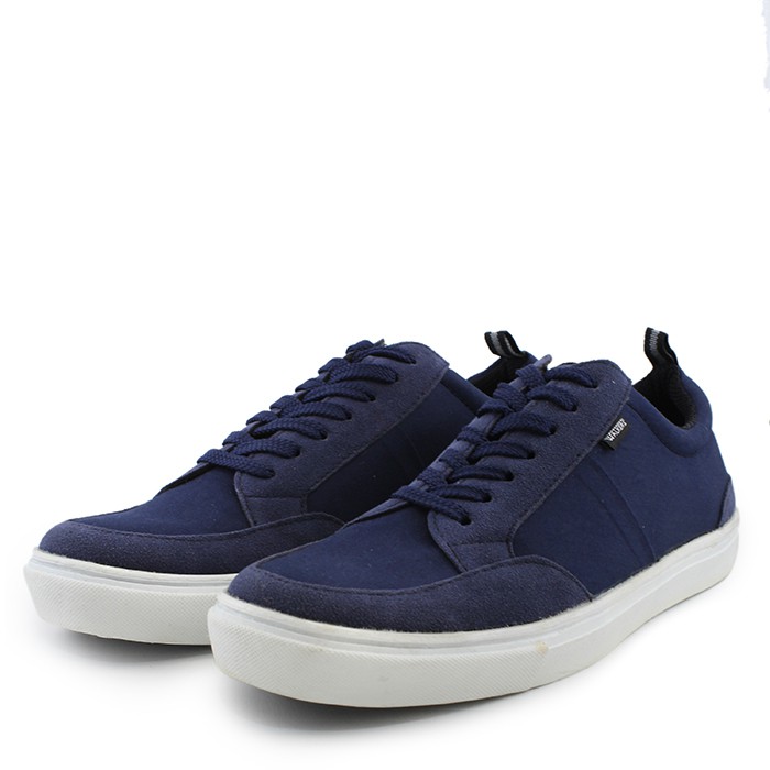 Sepatu Casual Sneakers Pria Walkers Derby Navy Kuliah Santai Pria