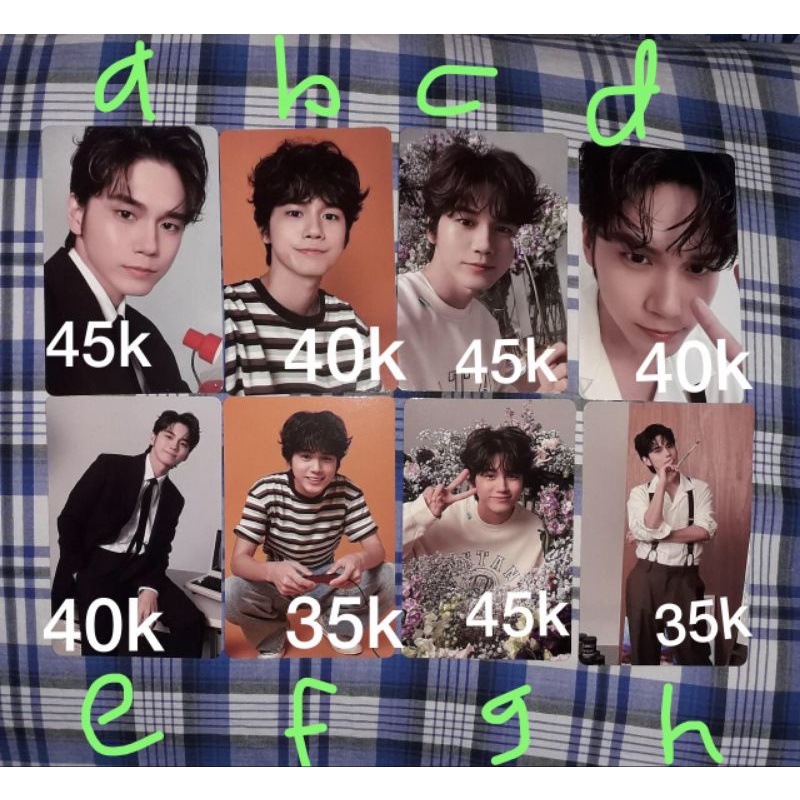 Photocard PC Ong Seongwu official MD SG 2022