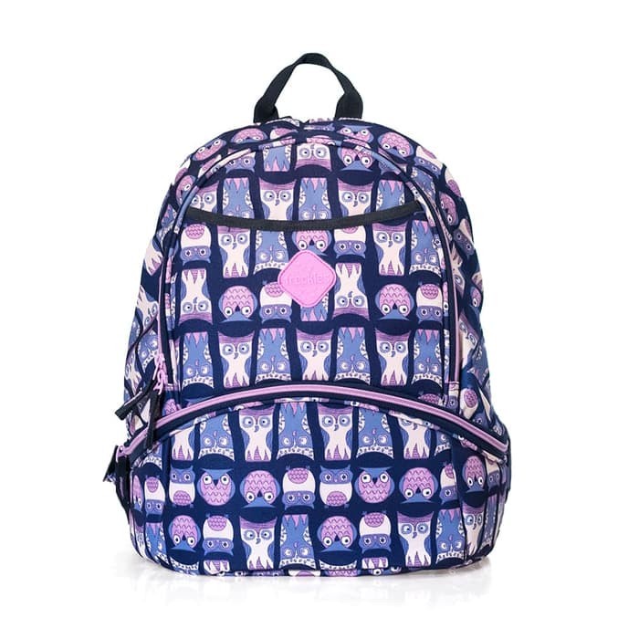 IBU & BAYI PERAWATAN BAYI OKIEDOG FRECKLES BACKPACK TRIANGLE KANGAROO OWL BLUE/PINK