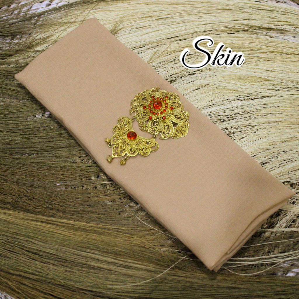 Selendang Sifon Hycon | Selendang Bali | Senteng-Skin
