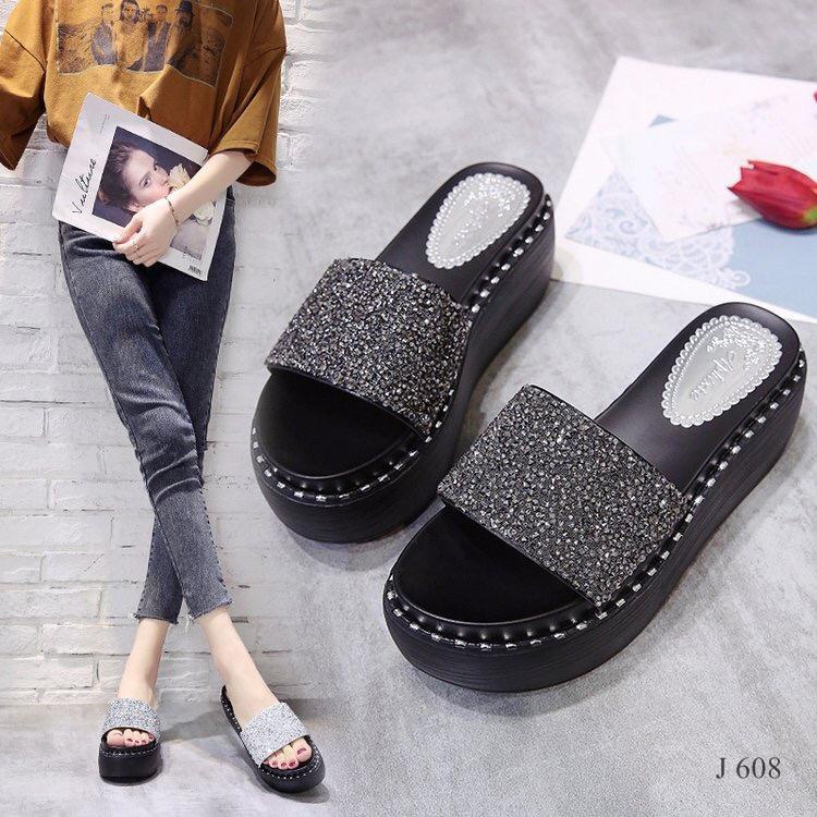 SANDAL SLOP WEDGES MANIK ELANA 608