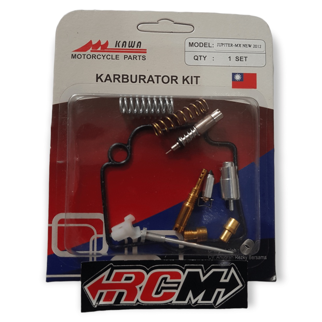 REPAIRKIT REPAIR KIT KARBU DALAMAN CARBU KARBURATOR CARBURATOR CARBURETOR JUP JUPITER MX NEW 2012 135CC 135 CC LOKAL JAMINAN KUALITAS