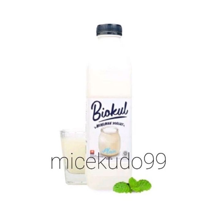 

BIOKUL YOGURT DRINK PLAIN 1 LITER / MINUMAN YOGHURT