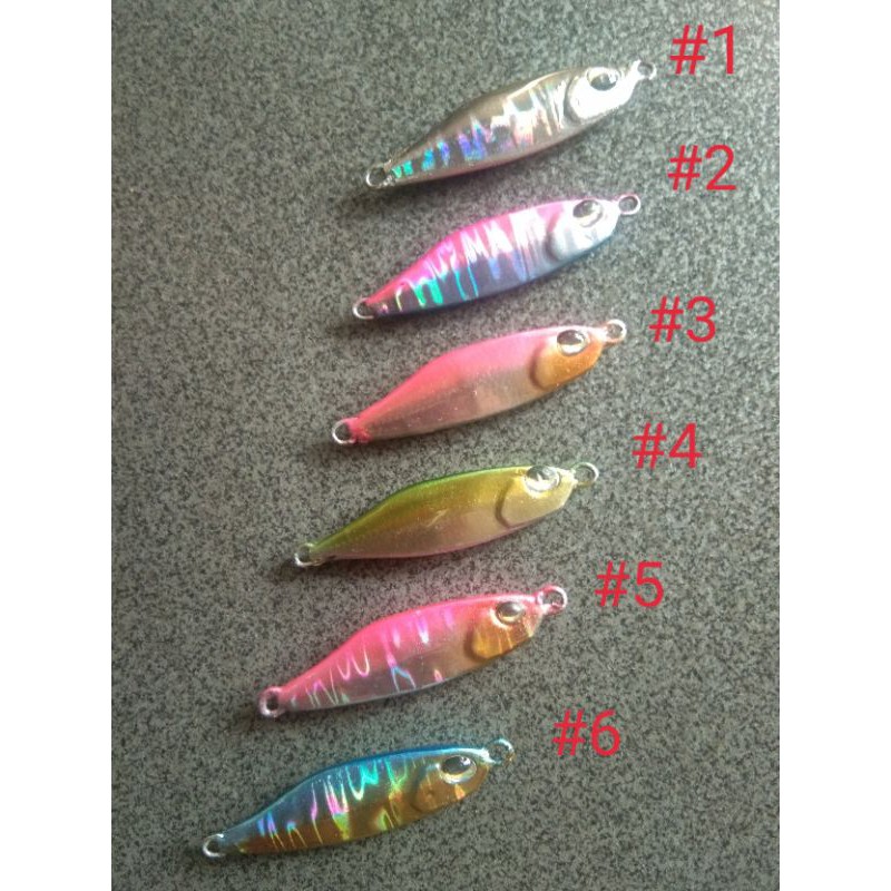 micro jig 10 gram metal jig 10 gram mikro jig tetra 10 gram copy umpan pancing bentuk ikan
