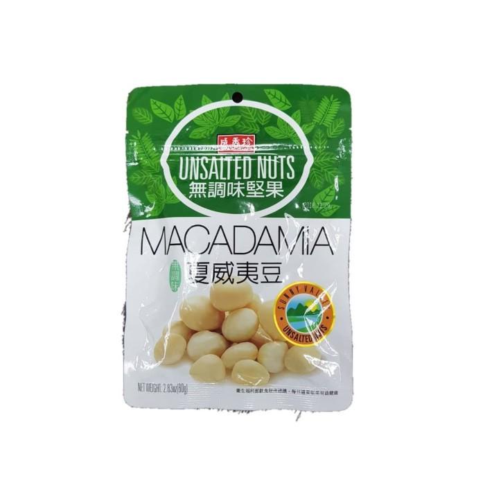 

Triko Unsalted Macadamia Nut cemilan kacang sehat Taiwan 80gr