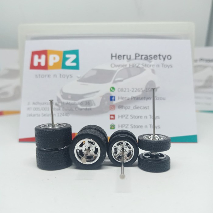 Ban Karet Hotwheels model Gasser spoke 5 tipis uk 10-12 HUSEL2132