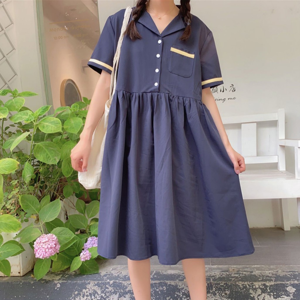 MR-24 high quality import japan mori fashion dress sailor wanita lolita korea