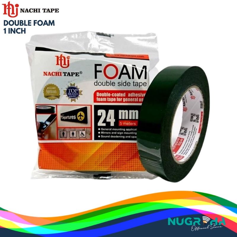 

Double Foam Tape Busa Nachi 24mm x 5m