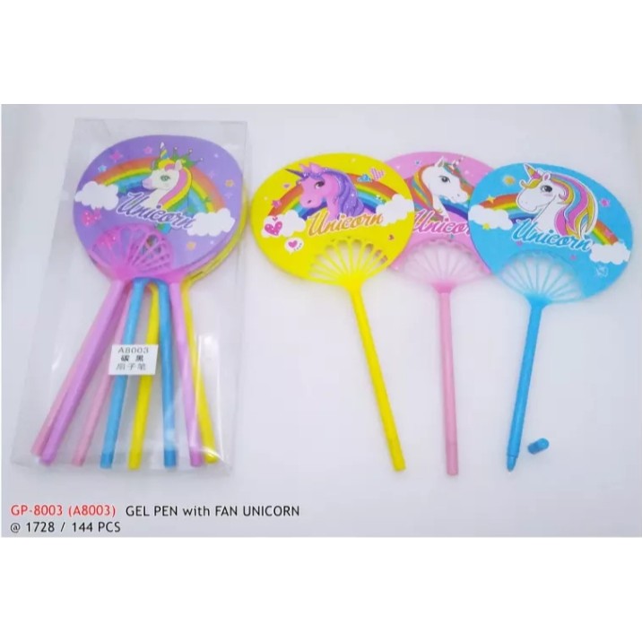 

AS888 - PEN GEL PULPEN GEL MODEL KIPAS ISI 1 KARAKTER KARTUN. MURAH