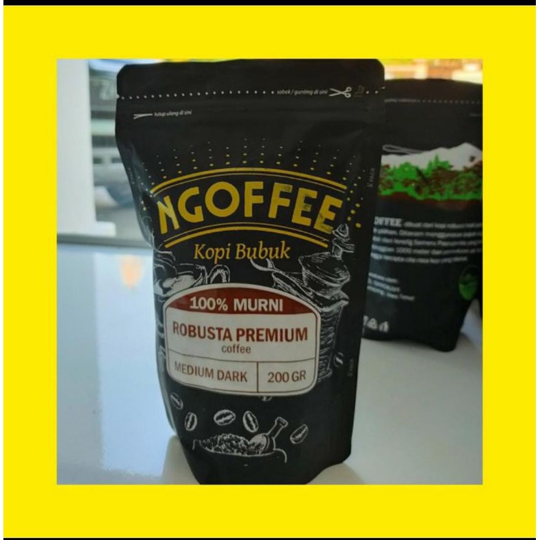 

Kopi Bubuk Robusta NGOFFEE