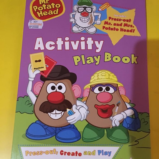 Mr. Potato Activity Book