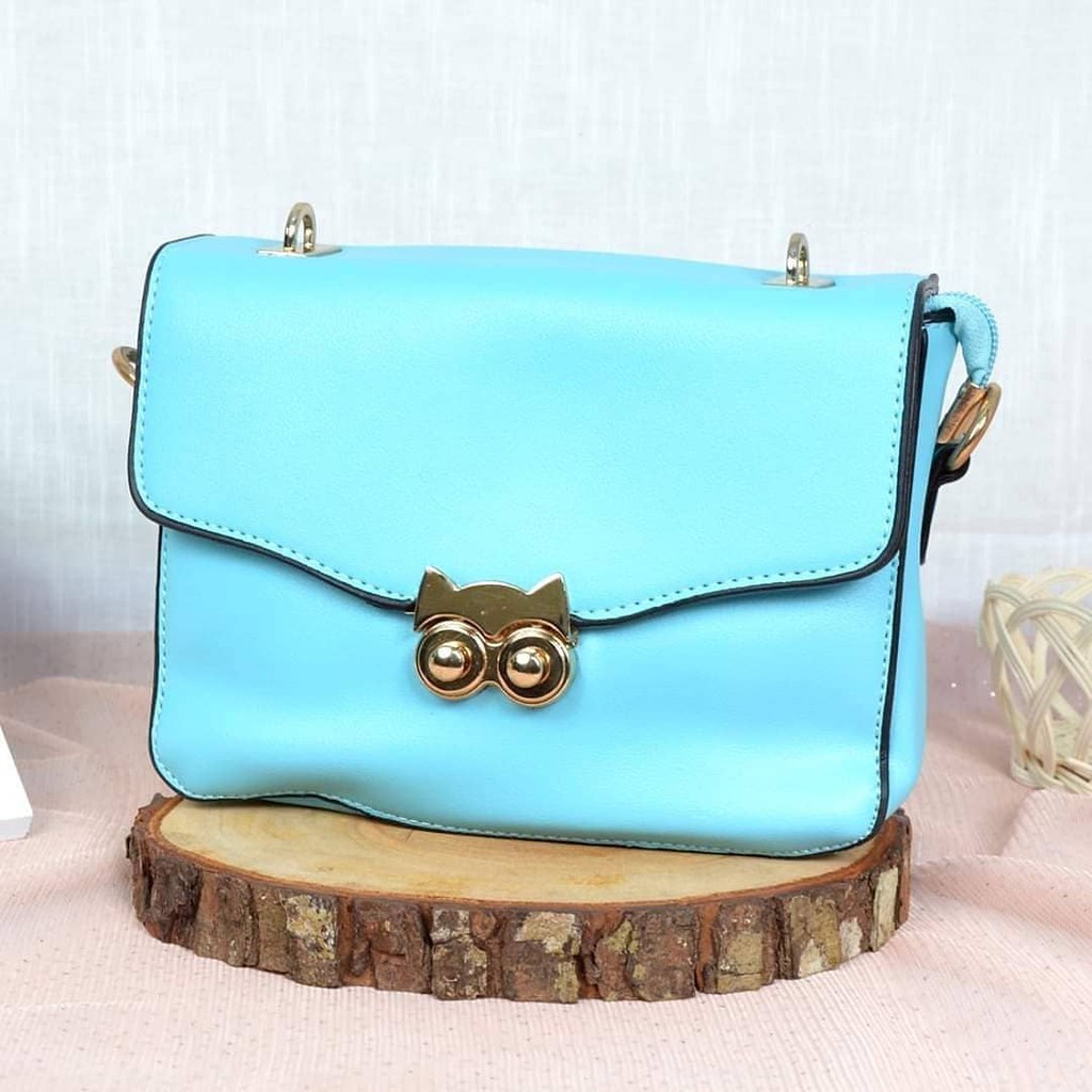 Tas Selempang Hand bag Owl Kulit Sintetis Wanita Import 2017-2