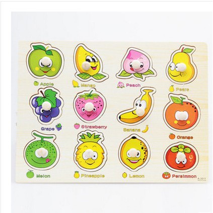 Cherry COD Mainan Puzzle Knop Anak / Mainan Puzzle Anak / Mainan Edukasi Anak / Education Toys PB23