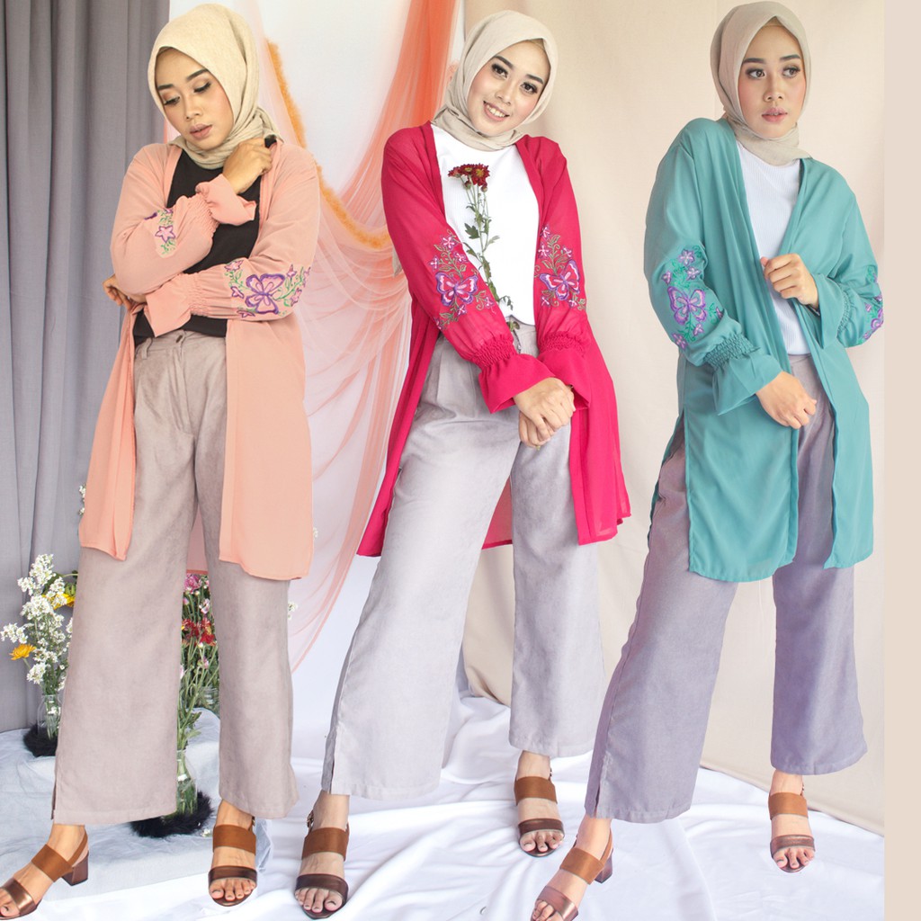 Ofelia Outer Sifon Ceruty Baby Doll All Size