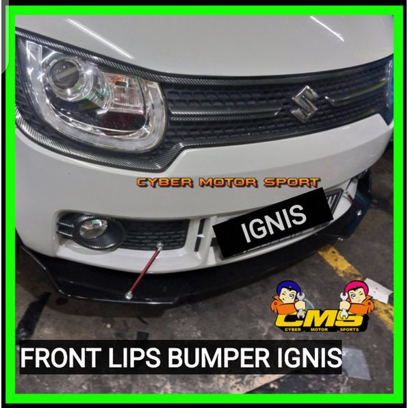 lips bumper ignis. winglet ignis spoiler bumper mobil universal.