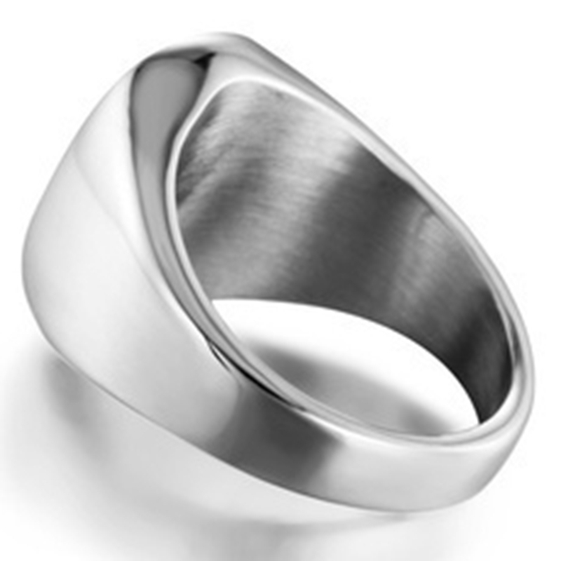 Cincin Bahan stainless steel Untuk Pria