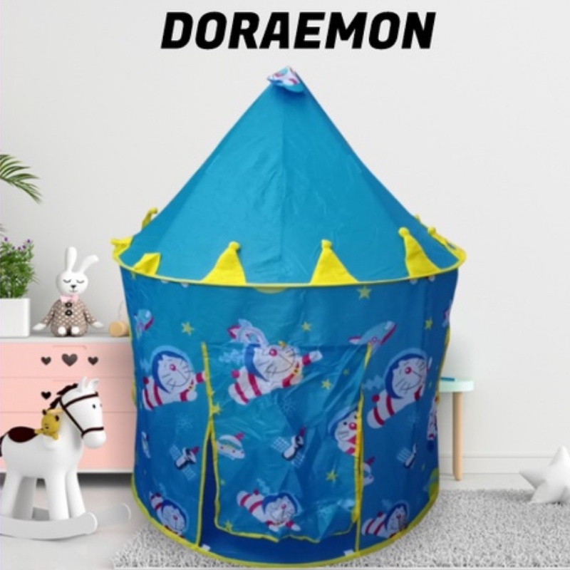 COD Tenda Instant Bermain Anak Castle Mudah DiPasang GRATIS TAS Tenda Camping Indoor Outdoor Tenda Anak Tenda Mainan