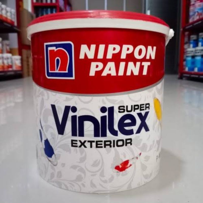 CAT TEMBOK/DINDING NIPPON PAINT SUPER VINILEX WHITE 300