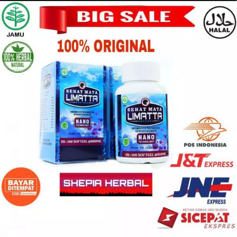 Walatra  Mata Limatta Softgel Asli Walatra Sehat Mata Limatta Obat Mata Merah Minus Rabun