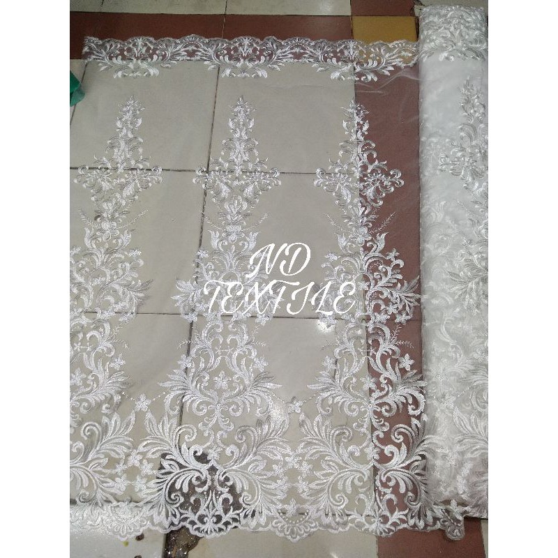 Ellisaab White/Harga 1/2(0.5)mtr