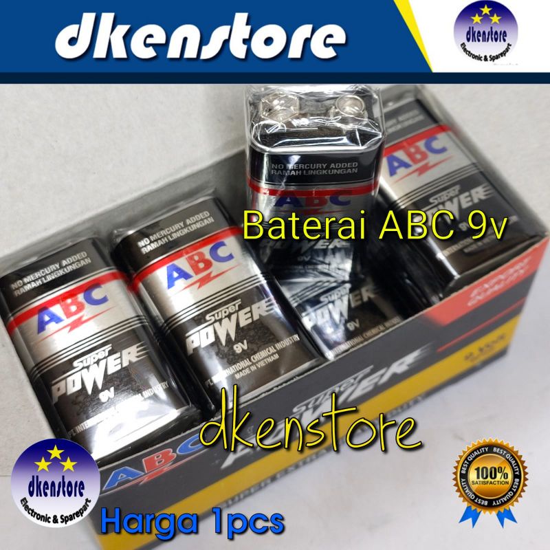 Baterai ABC 9v batre 9 volt