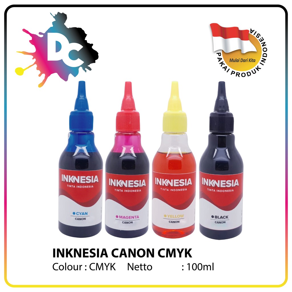 Tinta Infus Refill Inknesia Untuk Canon PG / CL 100ml