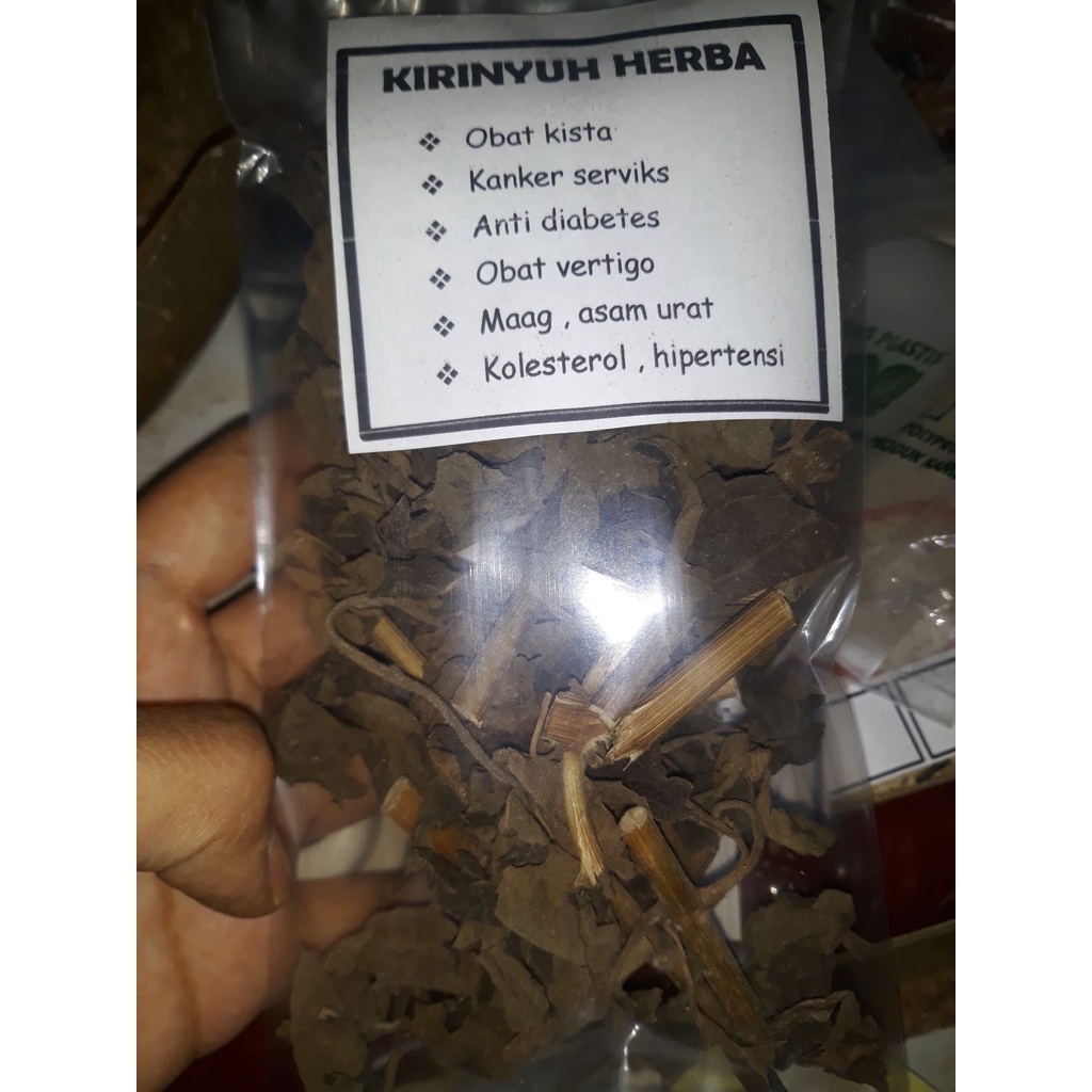 

kirinyuh kering bungkusan - kirinyuh herbal