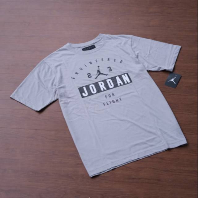 jordan grey t shirt