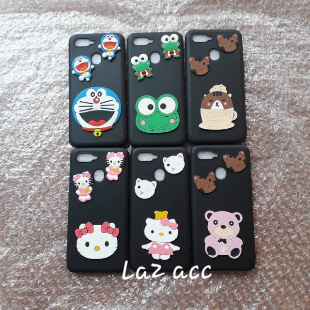 Case OPPO A7 2018 karakter Softcase casing silikon