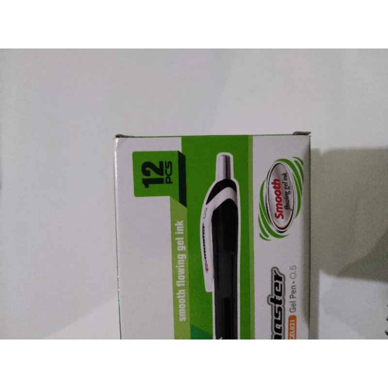 

g master 0,5 12pcs / bolpen murah / pen hitam / pen flexoffice