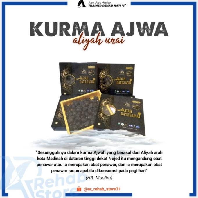 

Murah Pomos Akhir Tahun 12.12 Kurma Ajwa Aliyah Unai Kurma Nabi Asli M Lull4Ss2D_