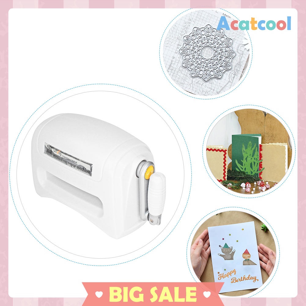 Plastic Paper Cutting Embossing Machine DIY Handcraft Die-Cut Craft Tool