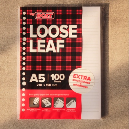 

LOOSE LEAF A5 100 LEMBAR / ISI BINDER A5 (ISI 100 LEMBAR) Bergaris