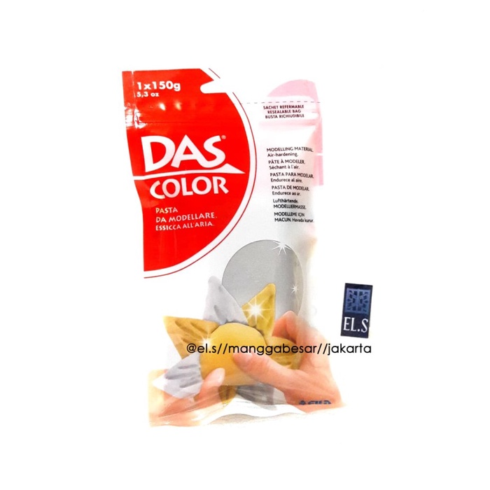 

Limited Das Color Silver Air Drying Modelling Clay 150 Gr Terlaris