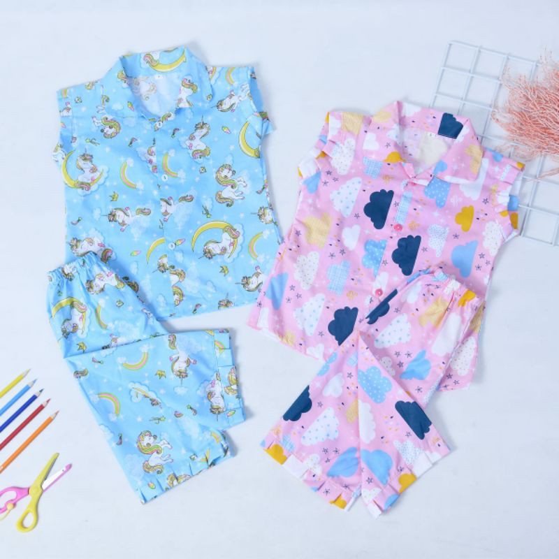 PILIH MOTIF set ruffle CATRA 1-5 TAHUN