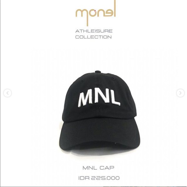 Athleisure Collection Cap by Monel - Topi Monel Hitam
