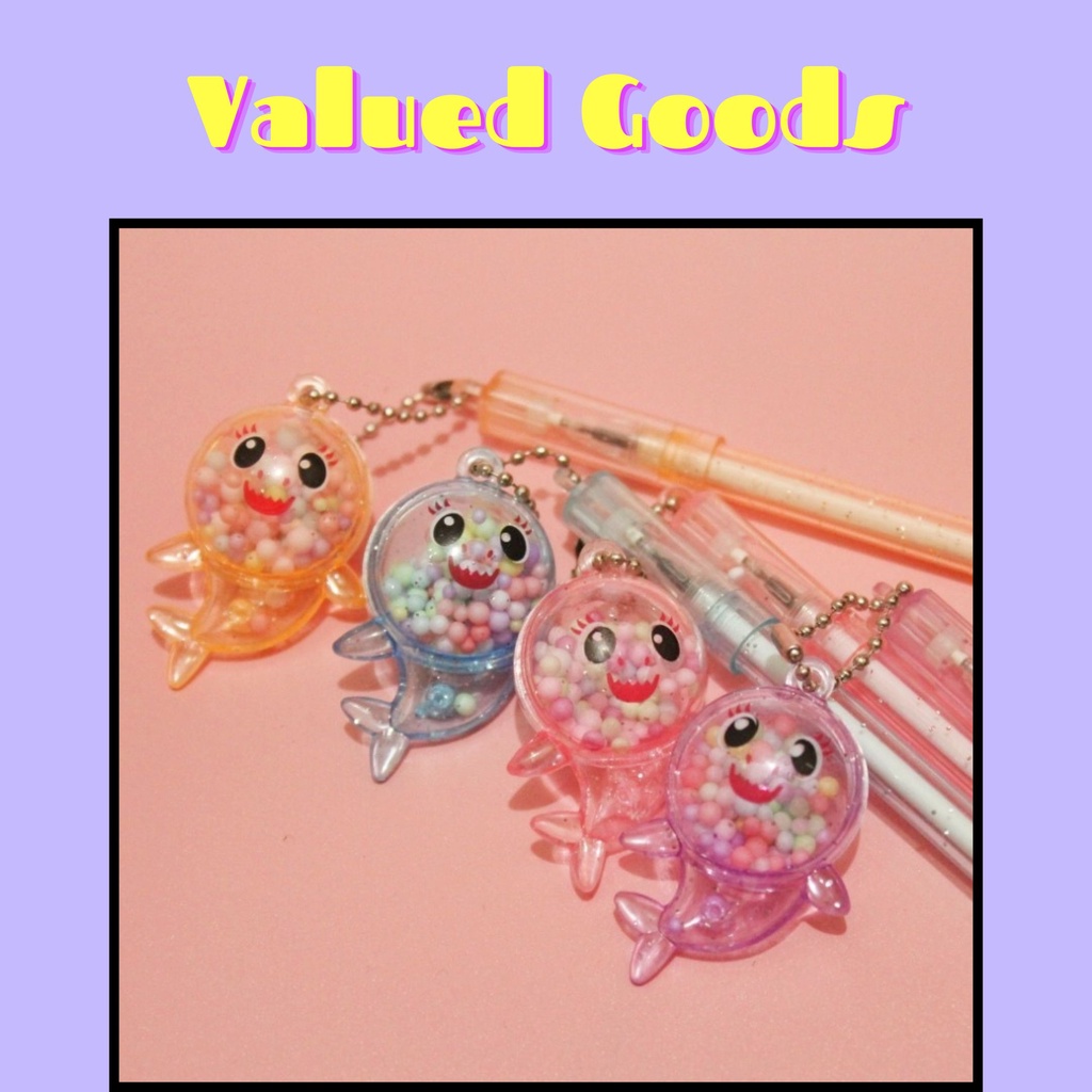 

Pulpen Gantungan Baby Shark - OREN UNGU PINK BIRU - pena gantungan kartun hiu lucu pen gel bolpoin bulpen warna warni unik alat tulis hadiah anak sekolah & kantor stationery cute - valued goods (vg)