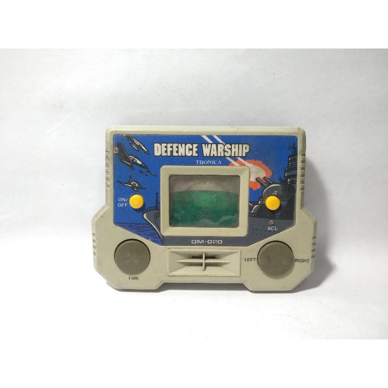 Game Watch Gimbot Gamebot Tronica Defence Warship War Ship Kapal Perang Combat Jadul Vintage Classic