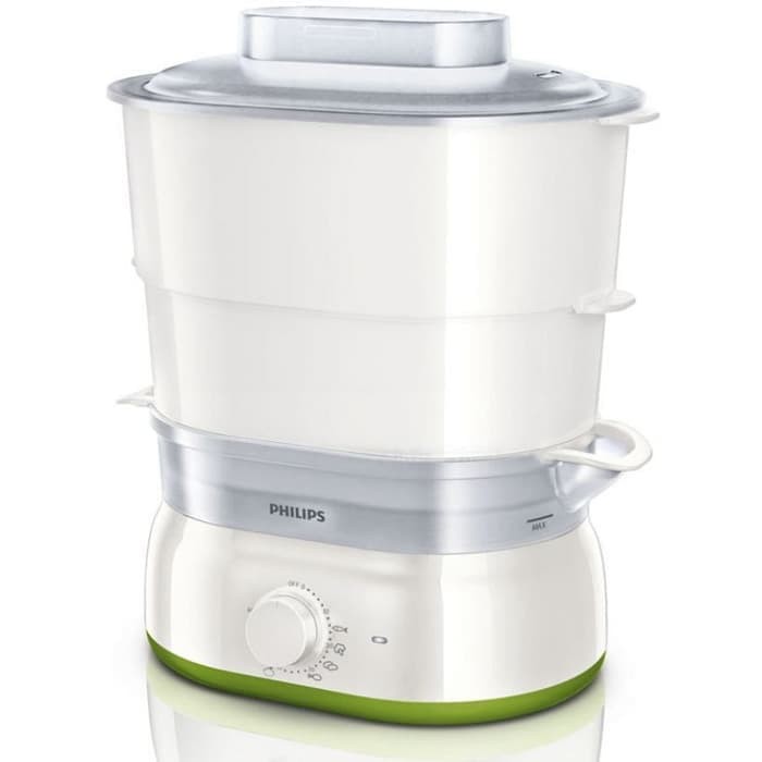 PHILIPS Pengukus Makanan HD9104 / Food Steamer Philips HD 9104
