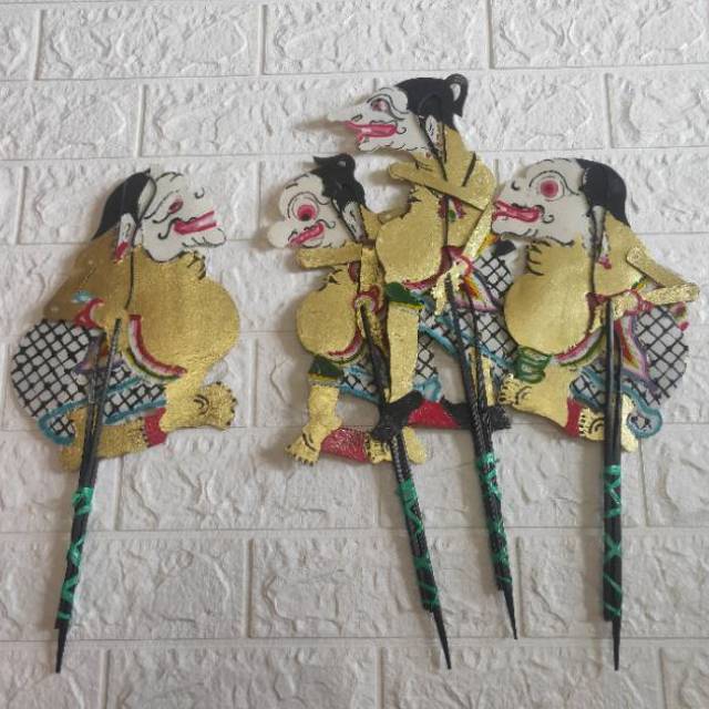 Wayang Punokawan 30cm Pajangan Mainan Anak Wayang Latihan anak