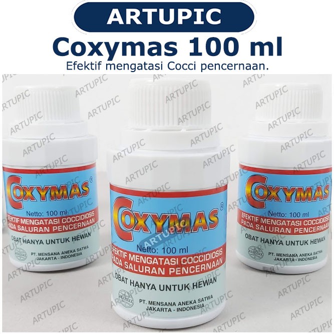 Coxymas 100 ml Mengatasi Berak Darah Cocci Pencernaan Hewan Unggas Ayam Coccidiosis Diclazuril