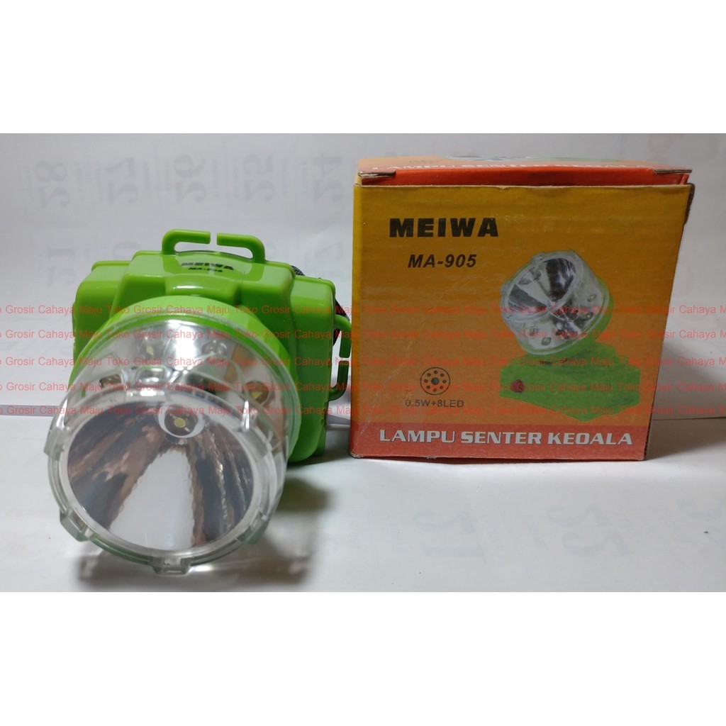 Meiwa Senter Kepala Headlamp MA-905 Baterai